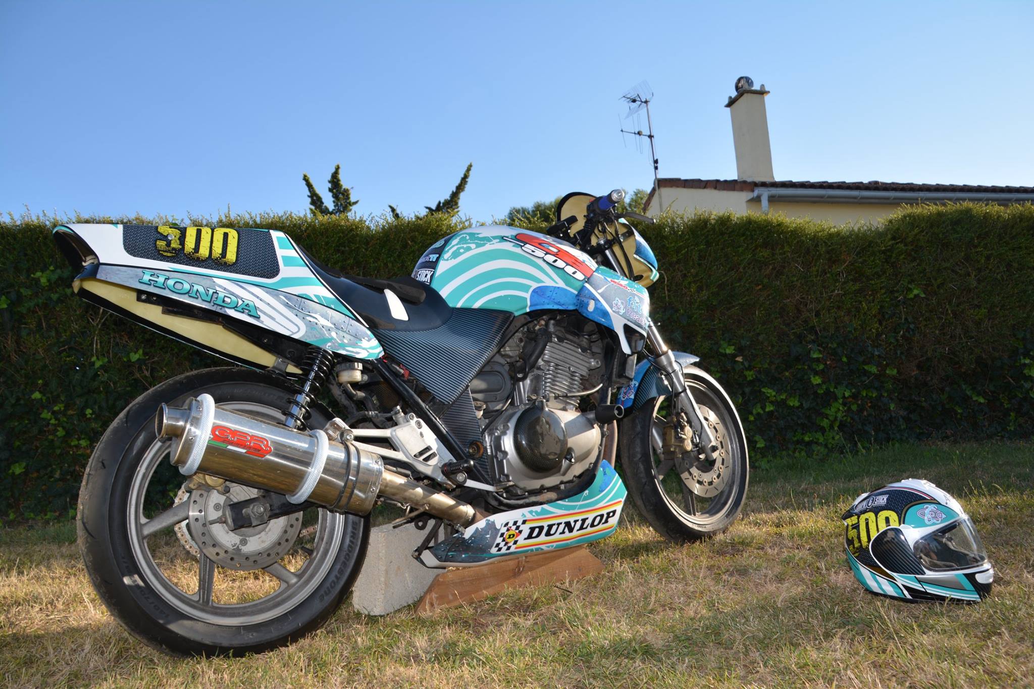 Honda CB500 piste